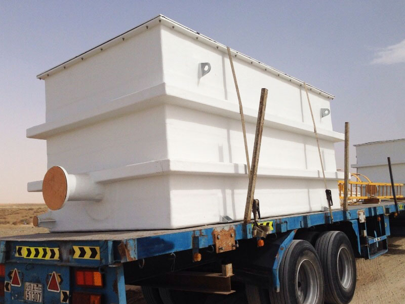 Fiberglass Rectangular Water Tanks Products in Dubai UAE