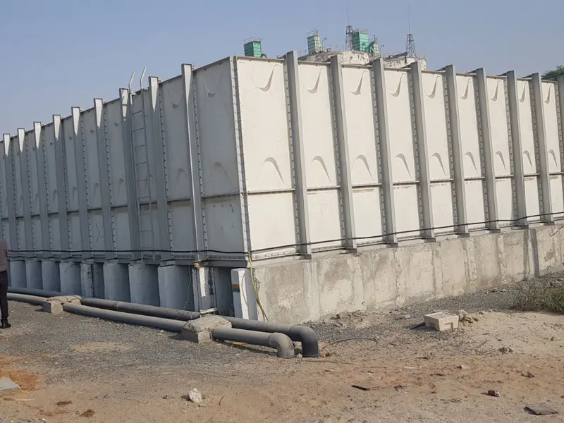 Fiberglass Sectional panel Tanks in Dubai UAE