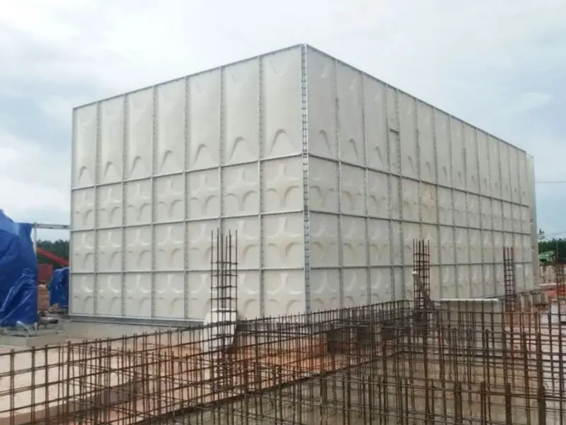 Fiberglass Pressed Sectional panel Tanks in Dubai UAE